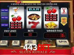 Slots no Site 443Bet